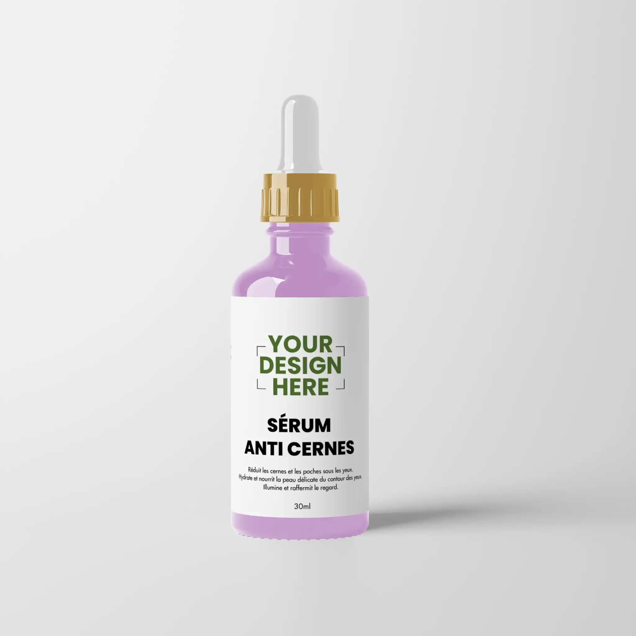 Sérum contour des yeux anti-cernes et anti-poches à la texture fluide et fraîche AURA